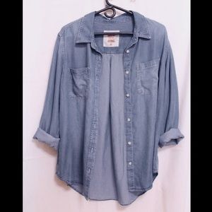 Blue jean shirt